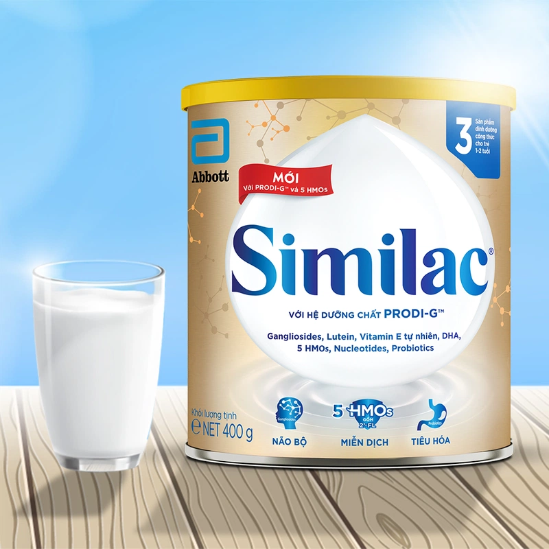 Sữa dinh dưỡng công thức Abbott Similac 3 cho trẻ 1 - 2 tuổi 1