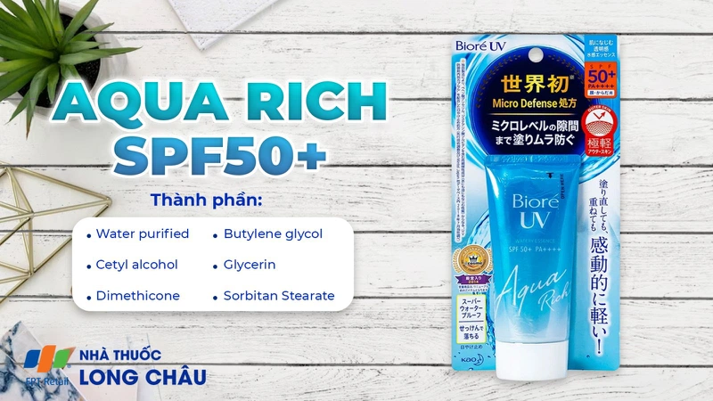 Aqua Rich SPF 50+ 1