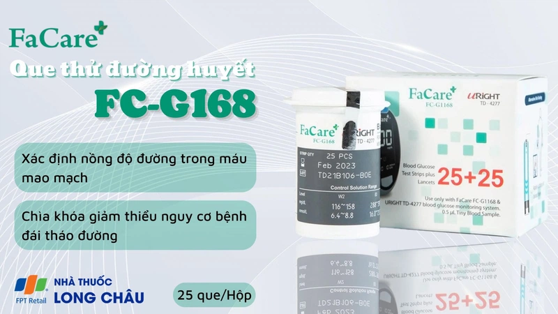 Que thử đường huyết FaCare FC-G168 2