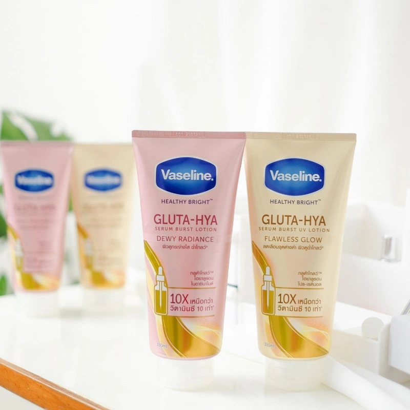 Sữa dưỡng thể chống nắng Vaseline Gluta-Hya review 2