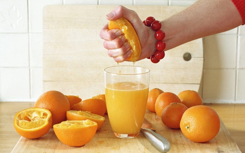Nước cam có chứa rất thiều thành phần dinh dưỡng 1