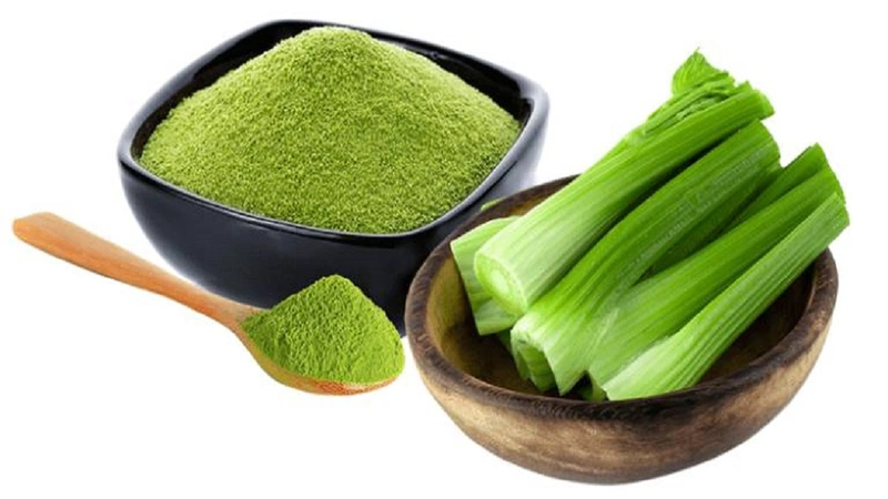 Bột cần tây sau khi được sấy lạnh sẽ có hương vị dịu và ngon hơn mà vẫn cung cấp đủ chất dinh dưỡng