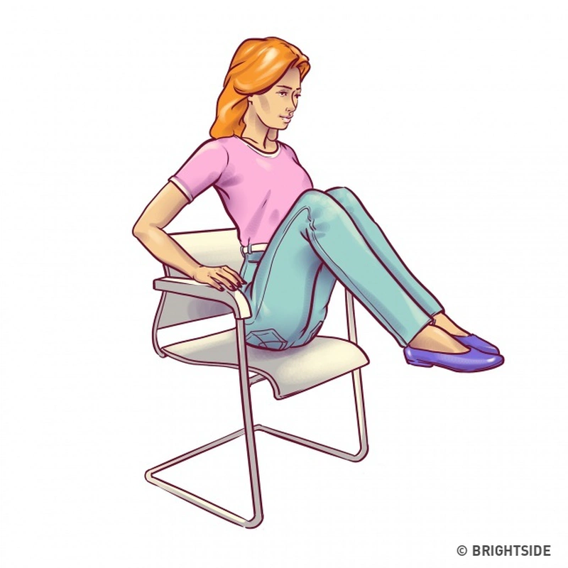 7 bài tập giảm mỡ bụng với ghế giúp bạn sở hữu vòng hai phẳng lỳ 2