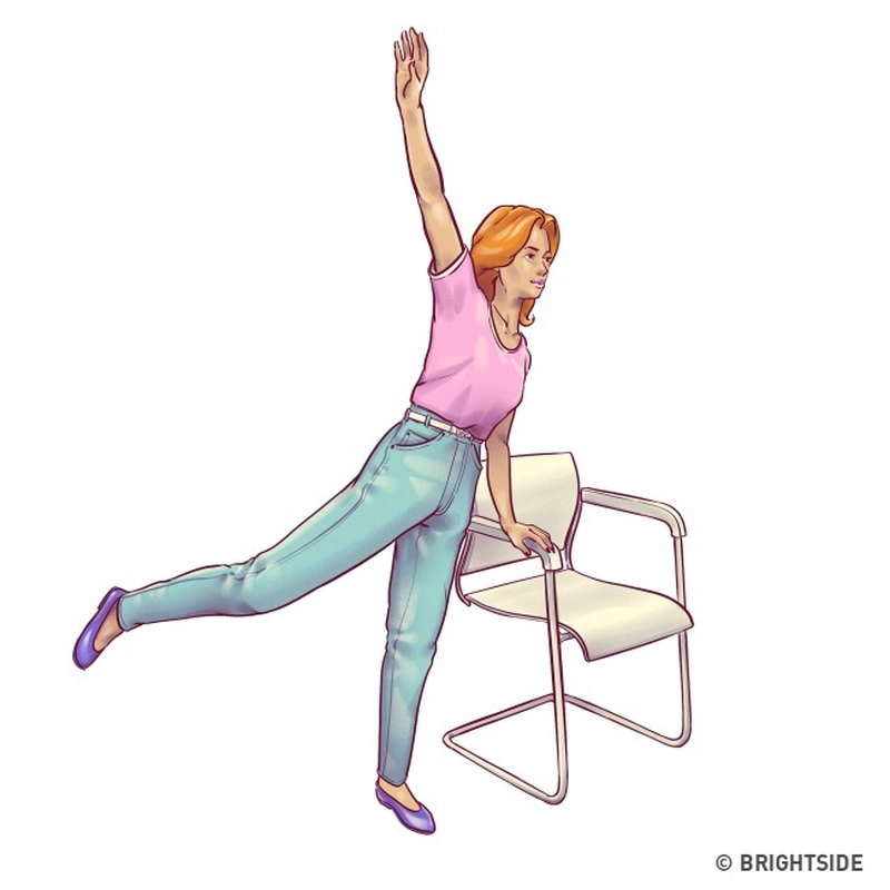 7 bài tập giảm mỡ bụng với ghế giúp bạn sở hữu vòng hai phẳng lỳ 7
