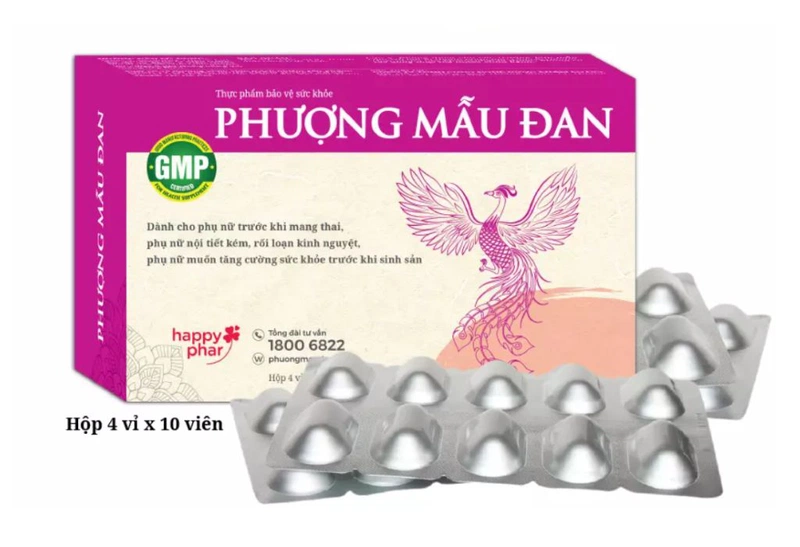 Thực phẩm chức năng tăng khả năng thụ thai Phượng Mẫu Đan