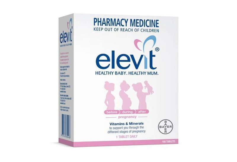Viên uống vitamin tổng hợp Elevit cho phụ nữ mang thai
