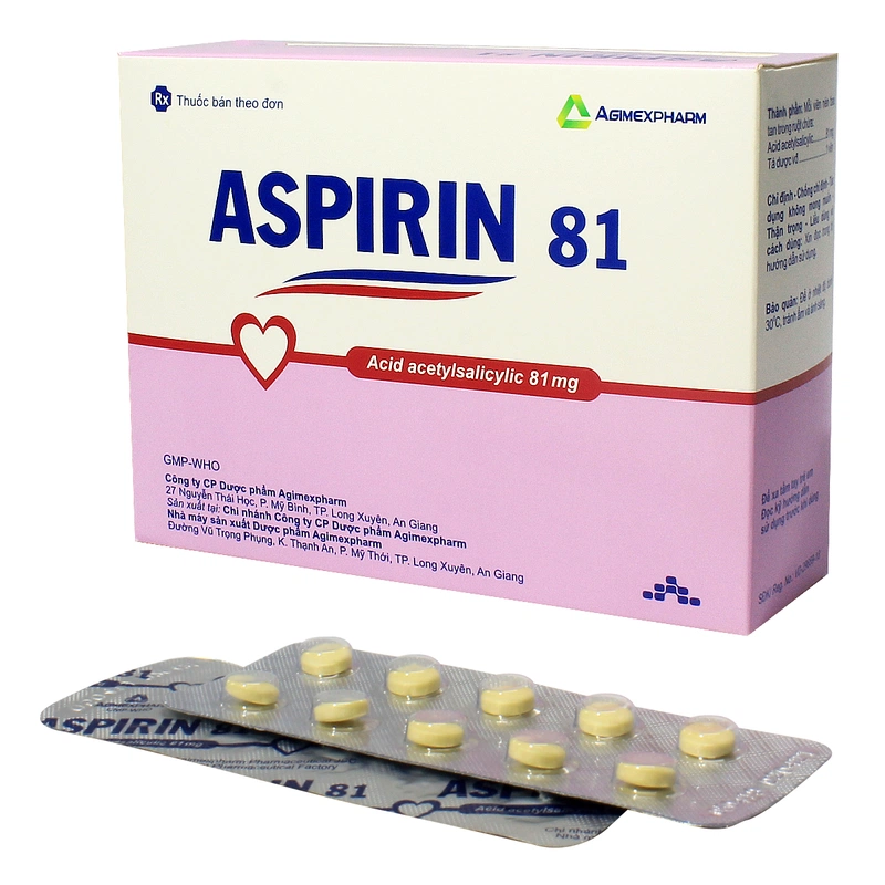 Aspirin là thuốc gì? Chỉ định, chống chỉ định, tác dụng không mong muốn của aspirin 2