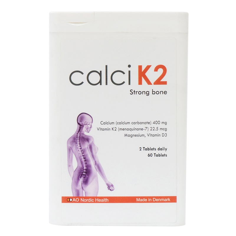 Calci giúp xương chắc khỏe, phòng tránh loãng xương