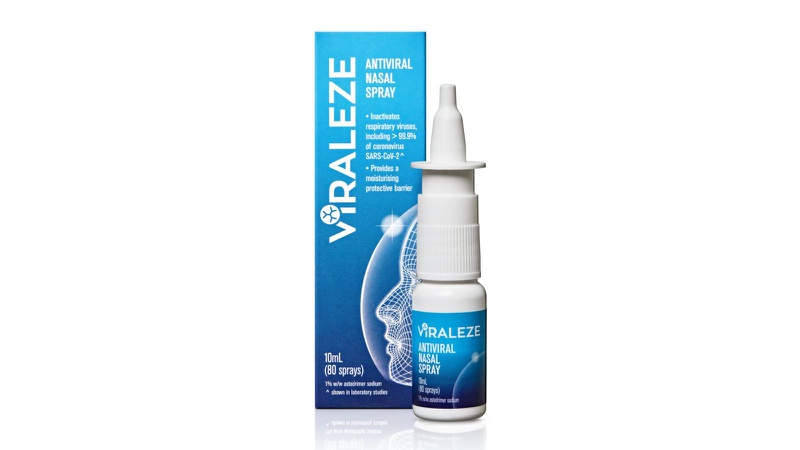 Bình xịt mũi kháng virus Viraleze có thể dùng cho bệnh nhân F0 không đang điều trị