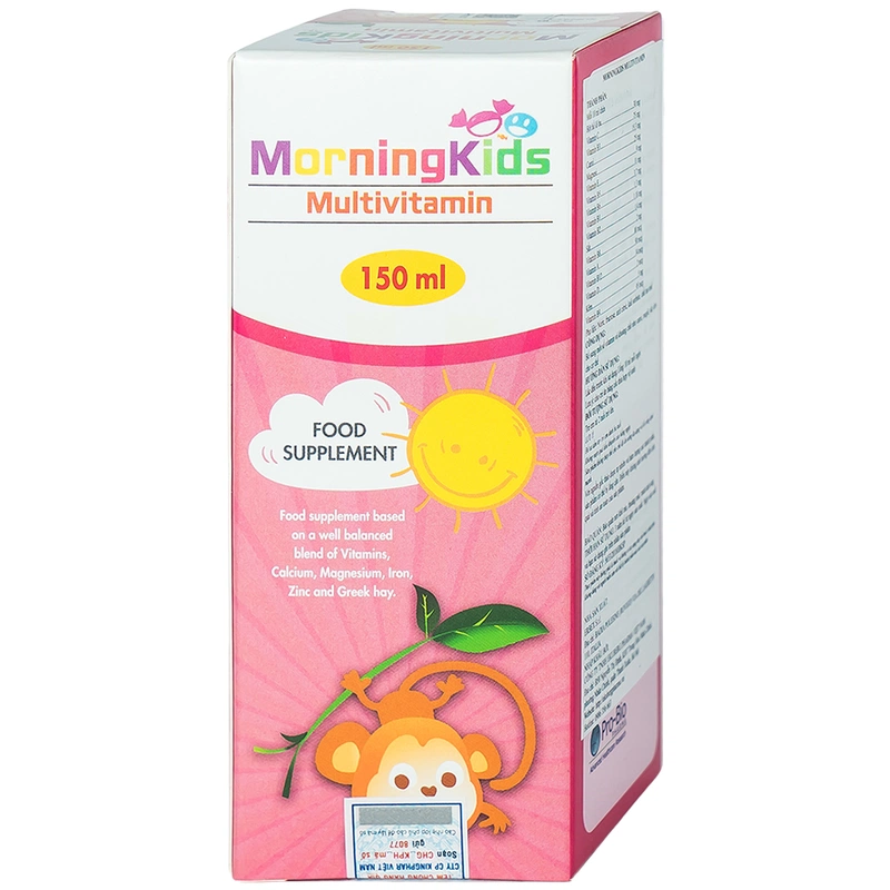 Siro Bổ Sung Vitamin Cho Trẻ Morningkids Multivitamin 150ml 1