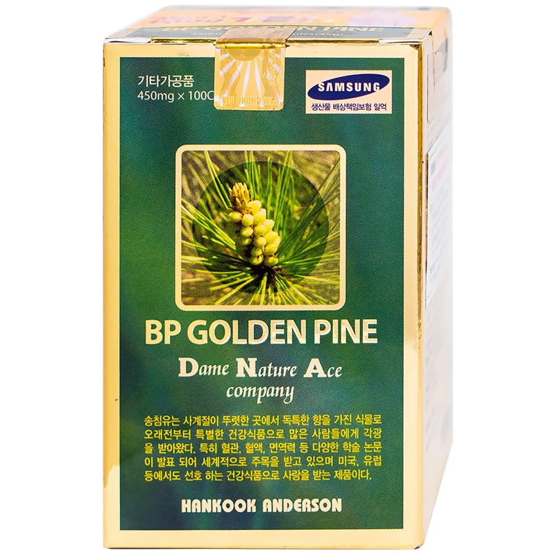 Viên Uống Giúp Tăng Tuần Hoàn Máu Bp Golden Pine Bioavenue 100 Viên 1