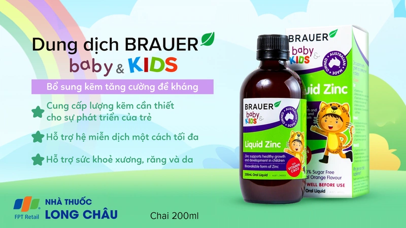 Brauer Baby & Kids Liquid Zinc 2