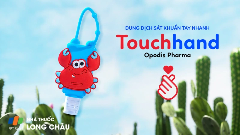 Dung dịch sát khuẩn tay nhanh Touchpad Opodis 1