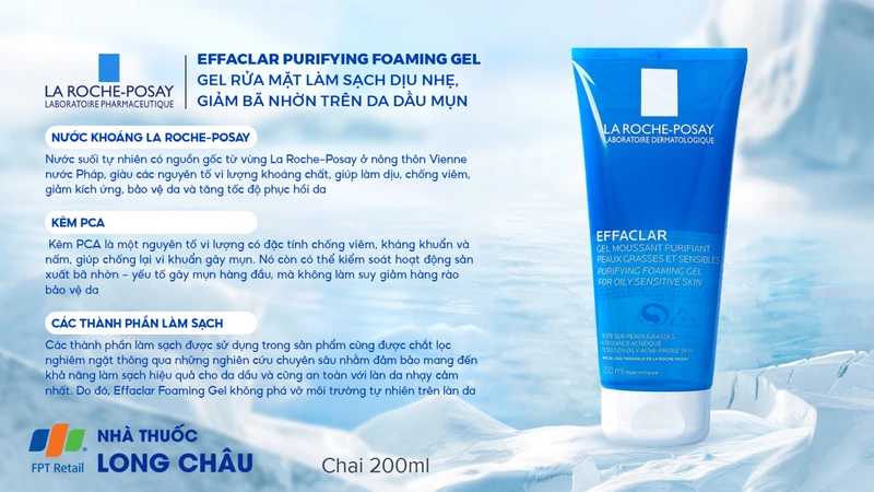 Gel La Roche Posay Effaclar Foaming 2