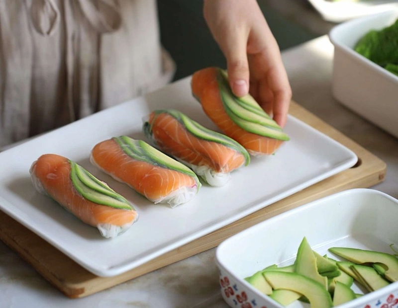 Gỏi cuốn bao nhiêu calo 6