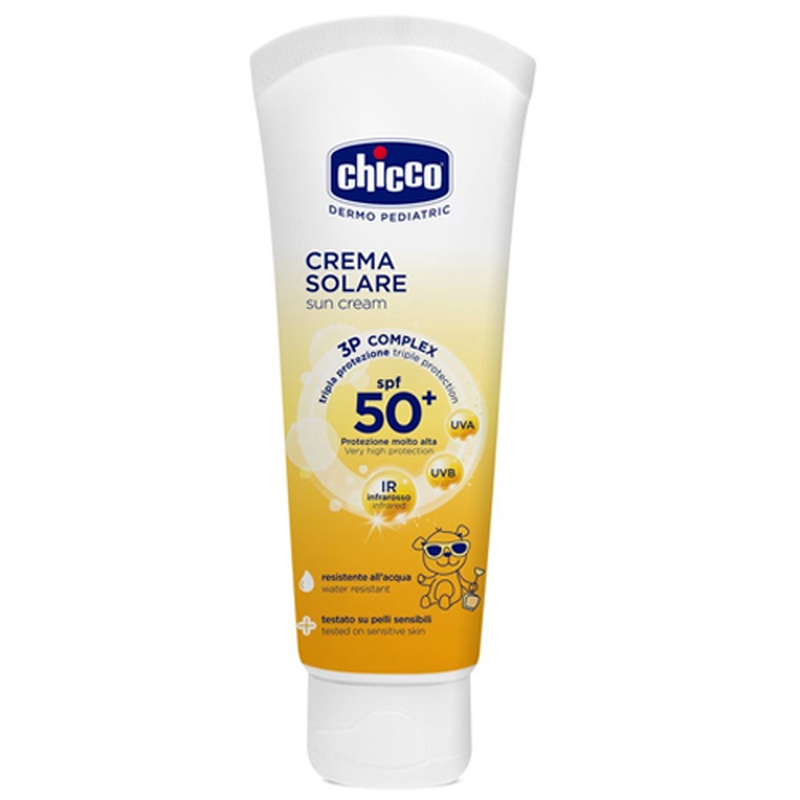 Kem chống nắng 3 tác động SPS 50+ Chicco 75ml