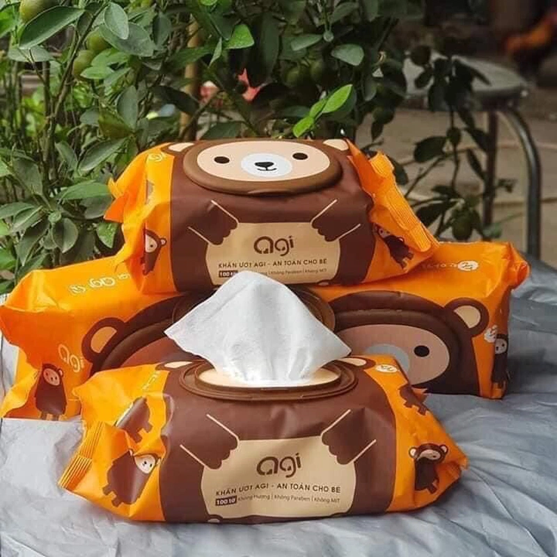 Khăn ướt hữu cơ Agi