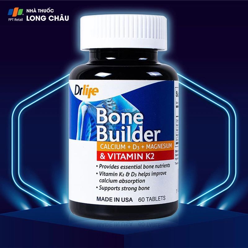 Viên uống bổ sung canxi Bone Builder - Drlife 1