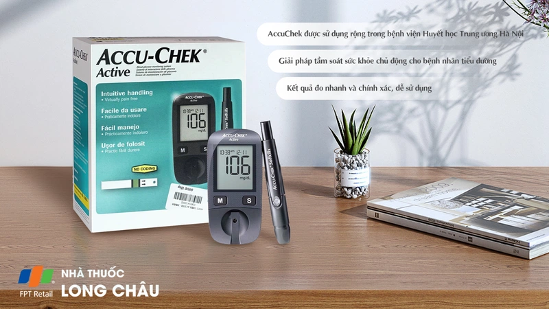 Máy đo đường huyết Accu Chek