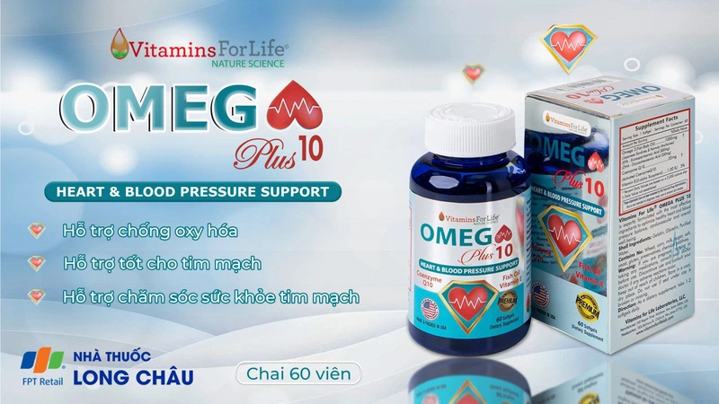 Viên uống Omega Plus 10 Vitamins For Life 2