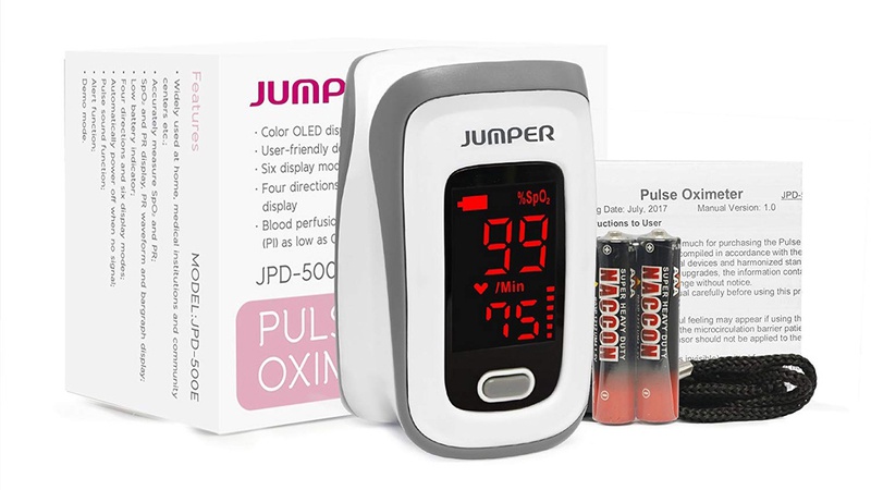 Máy đo nồng độ oxy trong máu Jumper JPD 500E OLED
