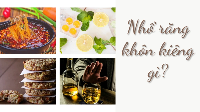 Sau khi nhổ răng số 8 kiêng ăn gì để hồi phục nhanh hơn 1
