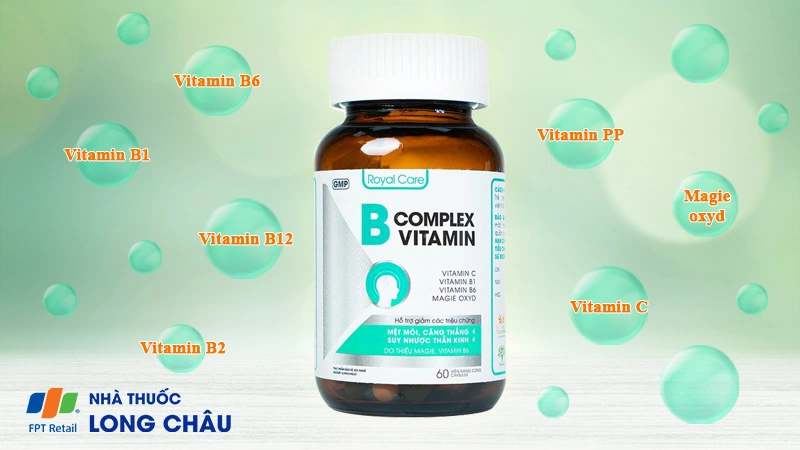 Viên Uống B Complex Vitamin Royal Care 60 Viên 1