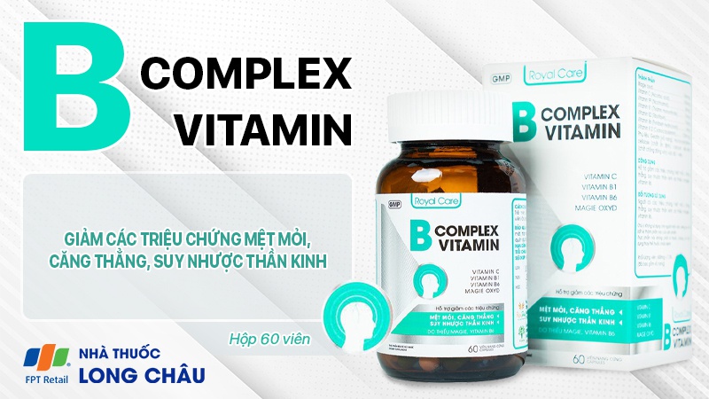 Viên Uống B Complex Vitamin Royal Care 60 Viên 2