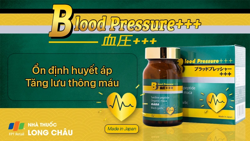 Viên uống hỗ trợ huyết áp Blood Pressure+++ 2