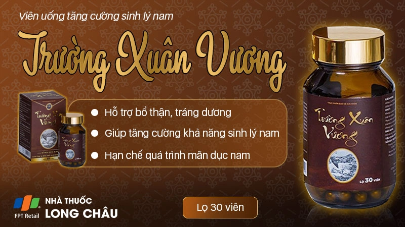 Viên uống tăng cường sinh lý nam Trường Xuân Vương 30 viên 2