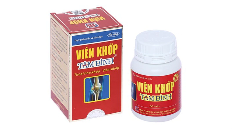 Góc tư vấn: Viên khớp tâm bình có tốt không? Mua sản phẩm ở đâu 2