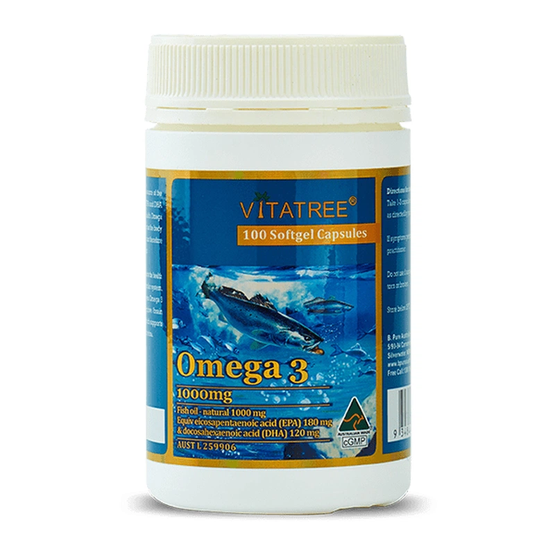 Dầu cá Vitatree Omega 3 1000mg 1