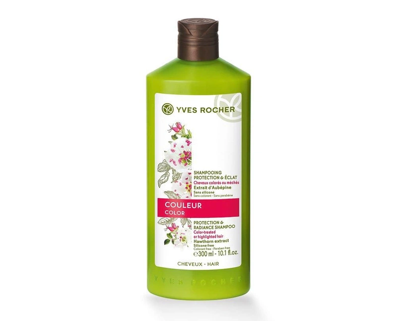Yves Rocher Colour Protection Radiance Shampoo là sản phẩm không chứa parapen
