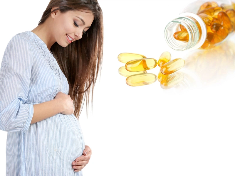người có thai giai đoạn cuối không nên uống dầu cá