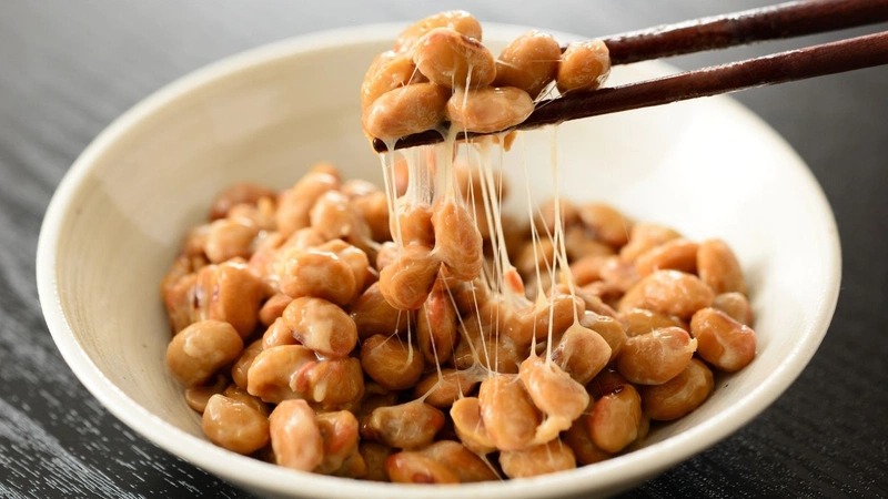 Đậu natto chứa enzyme làm giảm tích tụ mỡ