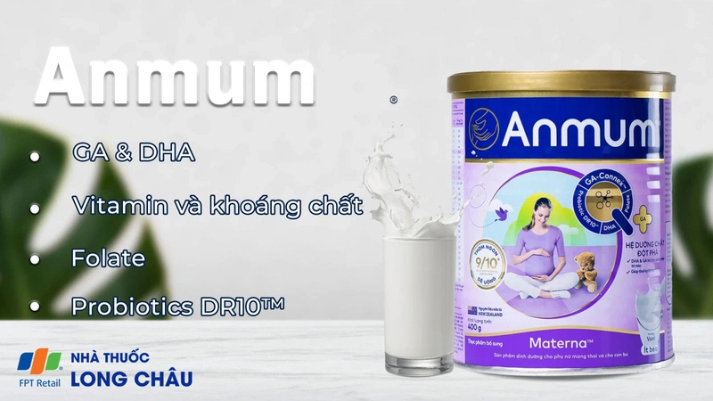 Sữa bột Anmum Materna hương Vani  1