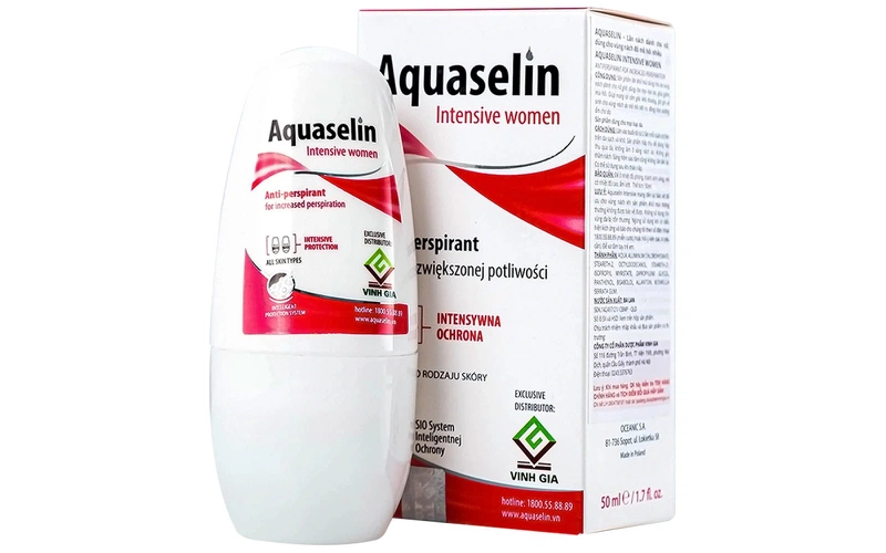 Lăn khử mùi Aquaselin Insensitive Women 50ml 1