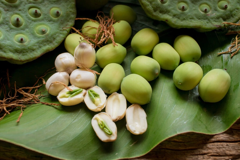 Bà bầu ăn hạt sen sống được không Ăn hạt sen có tốt không 3