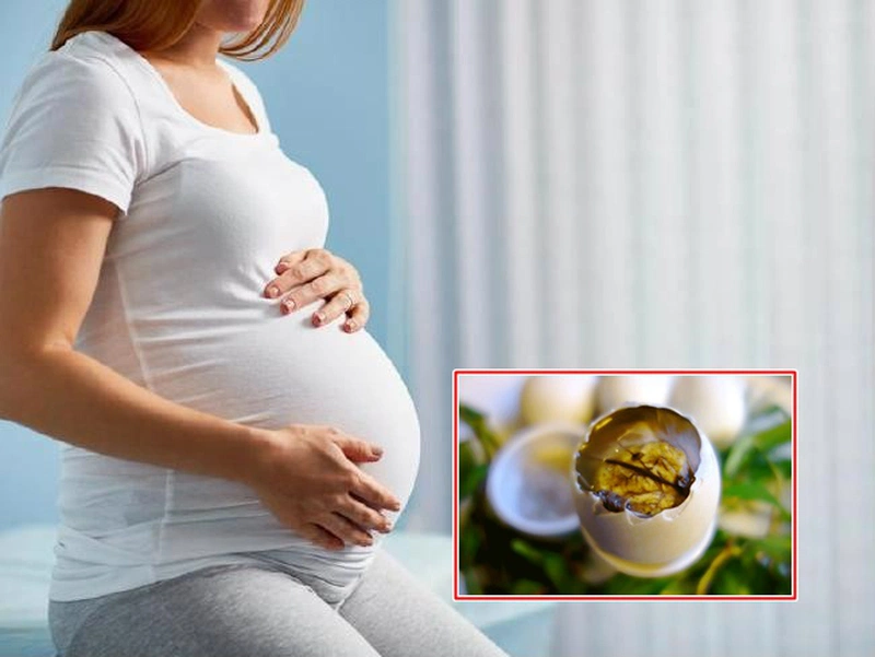 Bà bầu ăn trứng vịt lộn được không