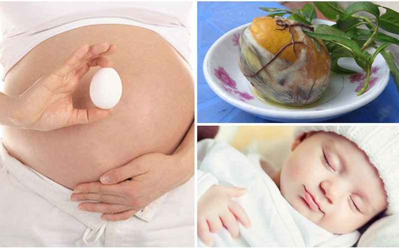 Bà bầu ăn trứng vịt lộn cần lưu ý gì