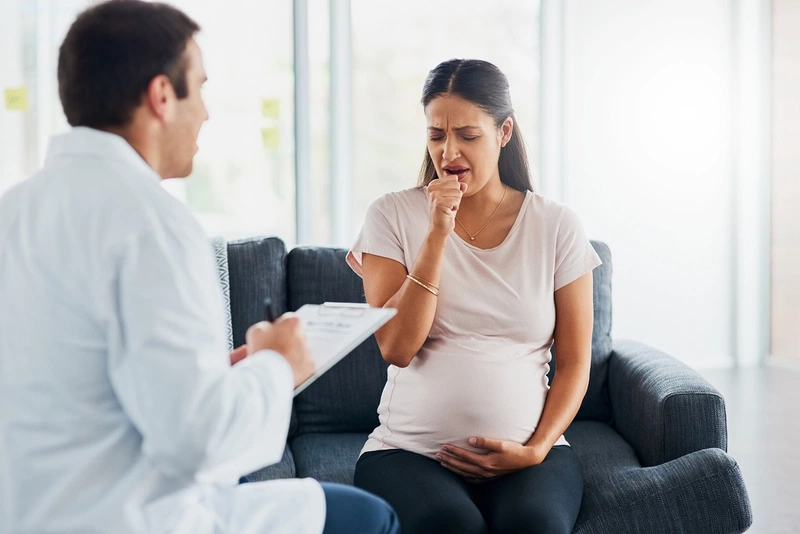 Bà bầu bị ho mọc tóc tháng thứ mấy? Triệu chứng và cách điều trị 2