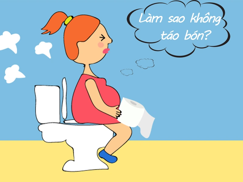 Bà bầu bị táo bón có nên rặn không? 1