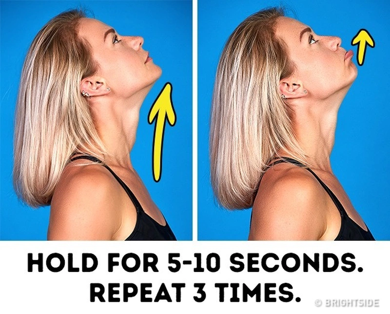 8 bài tập cơ mặt giúp khuôn mặt của bạn thon gọn chỉ trong tích tắc 1