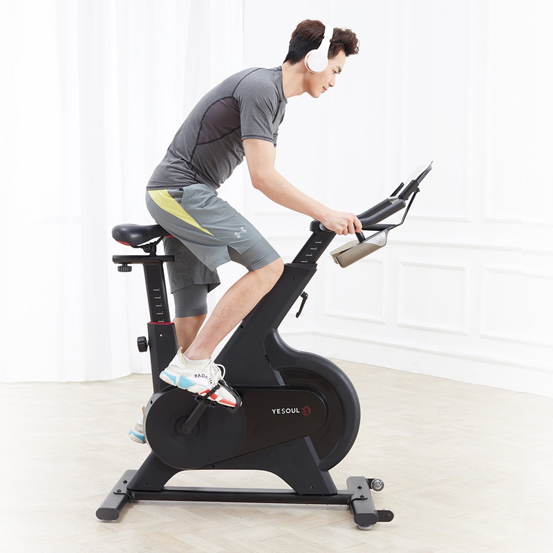 Đạp xe đúng cách kết hợp với luyện hít thở sâu sẽ phát huy được các tác dụng của đạp xe tại chỗ