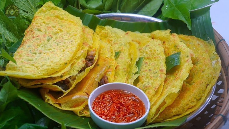 Bánh xèo bao nhiêu calo? Cách pha bột bánh xèo chuẩn ngon theo từng miền 2