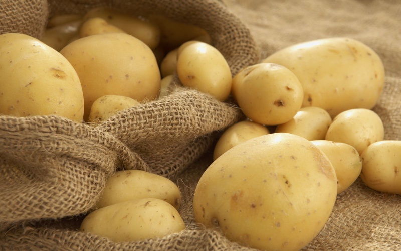 Mặt nạ khoai tây nguyên chất giúp giảm bọng mắt và quầng thâm hiệu quả