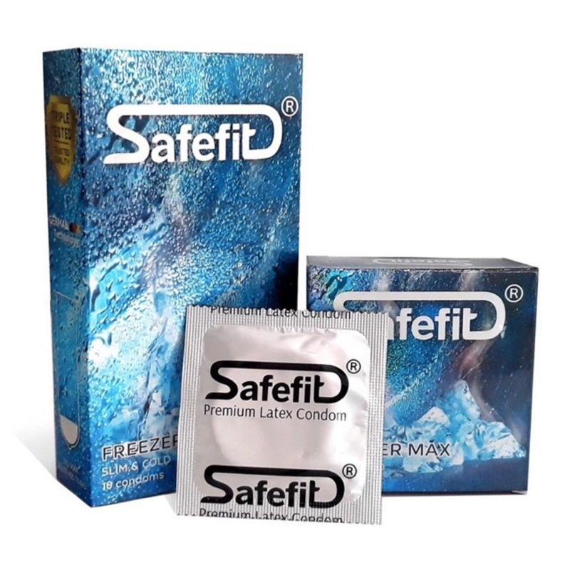 Bao cao su có gel làm mát Safefit Freezer Max S52