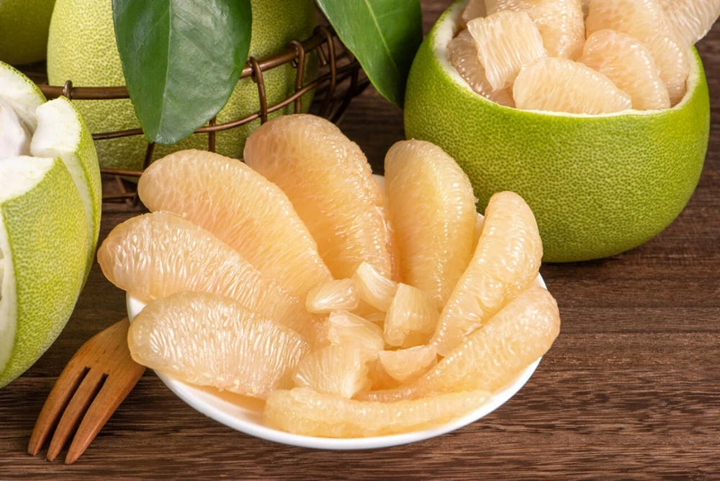 bầu ăn bưởi 3