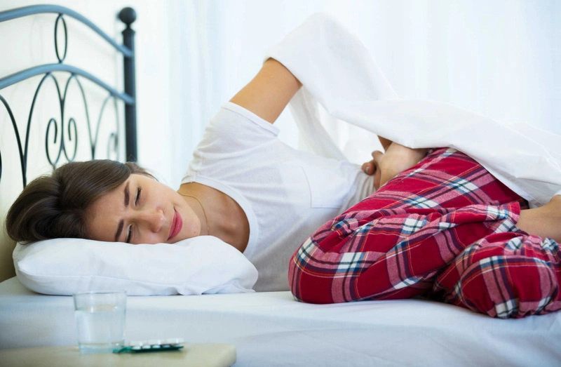 Bị đau bụng kinh quan hệ có thai không? 1