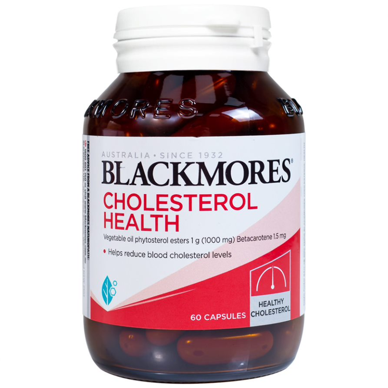 Viên uống Blackmores Cholesterol Health ngừa máu nhiễm mỡ